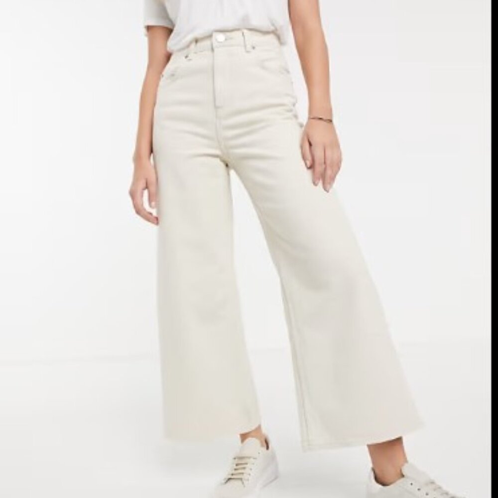 ASOS Premium Wide Leg Jeans
